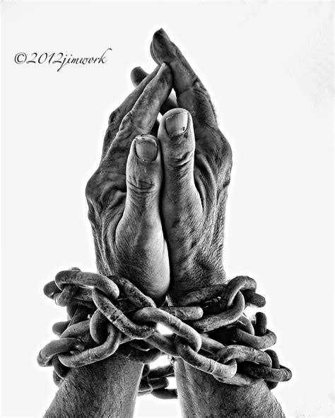 Hands In Chains Drawing Loraineretka