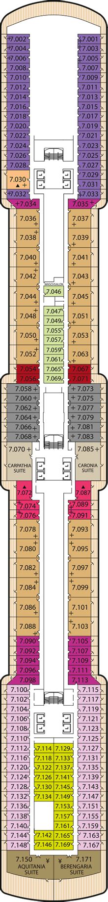 Each of the queen victoria cruise ship deck plans are conveniently combined. Queen Victoria Deck plan & cabin plan