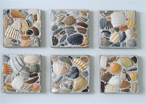 Sea Shell Mosaic Tiles By Csidestudios On Etsy