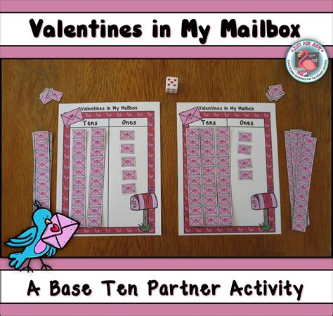 Place Value Activity Tens And Ones Valentines In My Mailbox Teaching