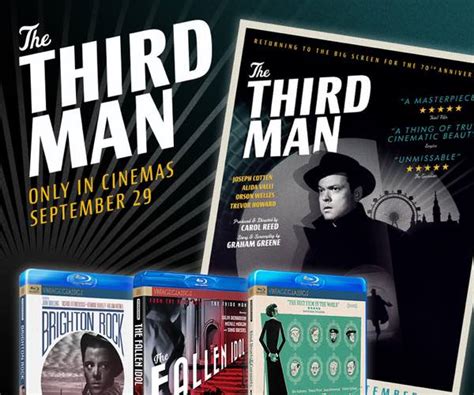 Win A The Third Man 70th Anniversary Poster And British Film Classics