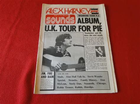 Vintage Rock N Roll Newspaper Pulp Magazine Sounds Humble Pie 1973 P15 24 00 Picclick