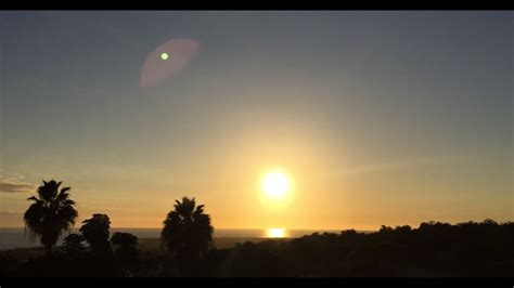 First Clear Skies Moonset 👍 Kailua Kona Big Island Of Hawaii Sunset