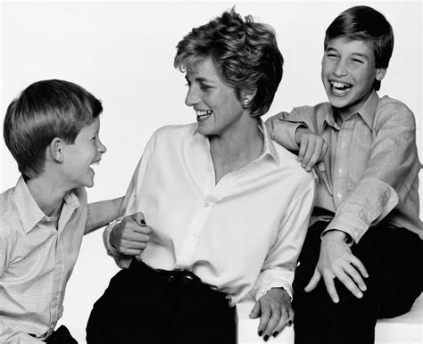 Princess Diana Prince Harry And Prince William 1994