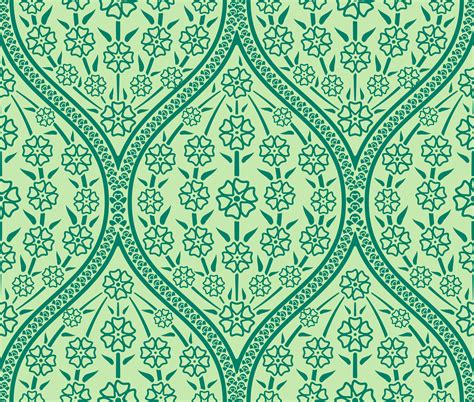 Seamless Oriental floral pattern 428991 Vector Art at Vecteezy