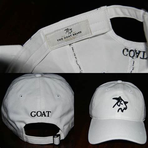 One Of A Kind The Goat Brand Custom Hats A Great Holiday T For Your Man Custom Hats