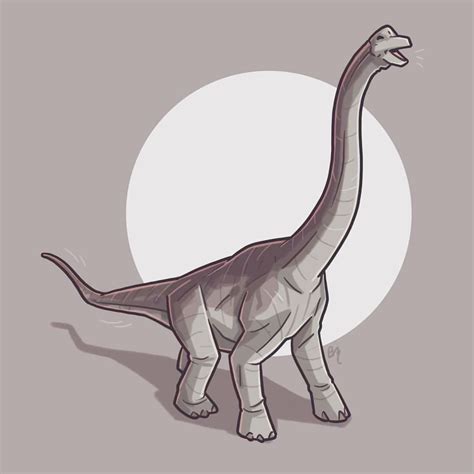 Brachiosaurus Jurassic Park En 2019 Dinosaurios De Jurassic Park Dibujo De Dinosaurio Y