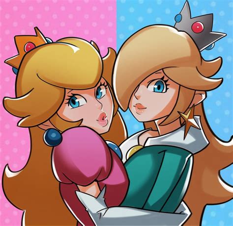 Princess Peach And Rosalina By Splashbrush Super Mario Know Your Meme