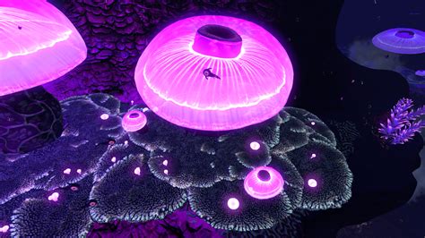 Image Jellyshroom Adult And Juvenilepng Subnautica Wiki Fandom