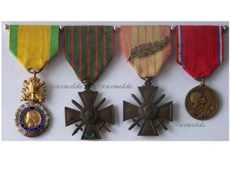 France Ww1 Valor Discipline War Cross Verdun Military