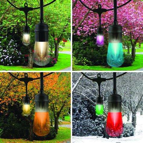 Enbrighten 37790 Seasons Led Color Changing Cafe Lights 48ft 24