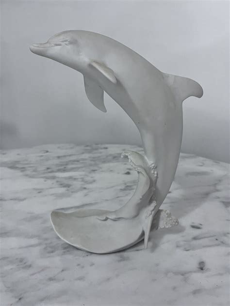 Kaiser Fine Porcelain Dolphin Figurine Vintage West German Made Rare Ebay