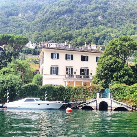 George Clooneys Vacation Home Lake Como Italy Travel Around The