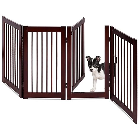 Happaws Extra Wide Walk Through Pet Gate With Door 34 Panel 2430