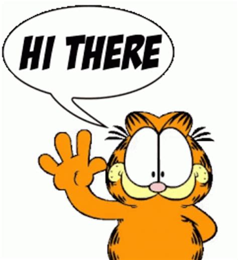 Garfield Hi There 