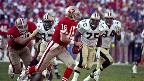 Photos Saints 49ers Rivalry Through The Years