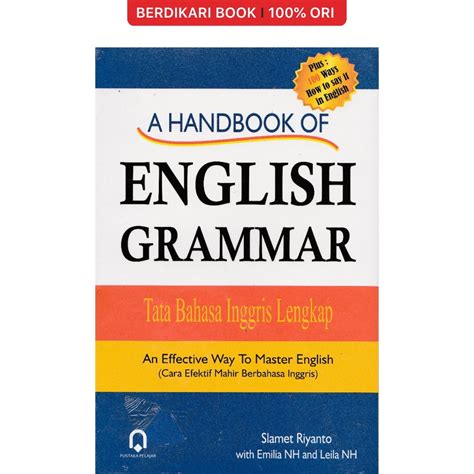 Jual Berdikari A Handbook Of English Grammar Pustaka Pelajar