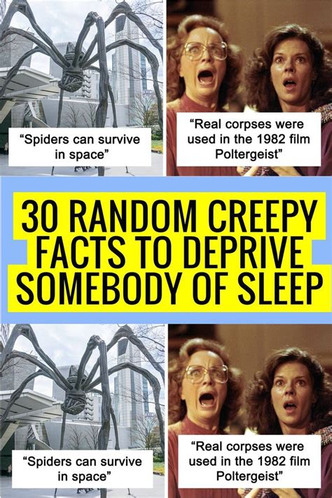 An Advertisement For The Movie Spiderman Creepy Facts To Deprive