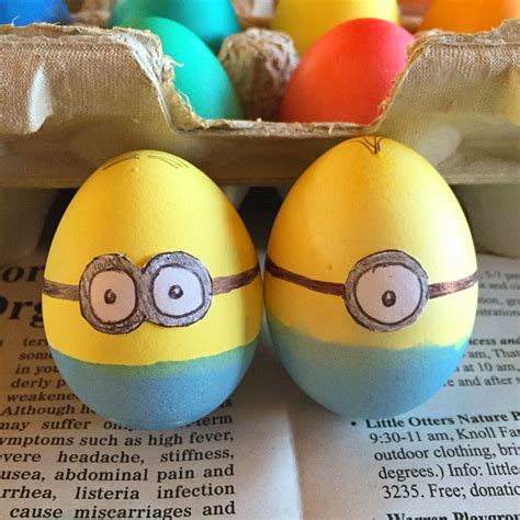 Minion Easter Eggs Minion Easter Eggs Easter Eggs Baking