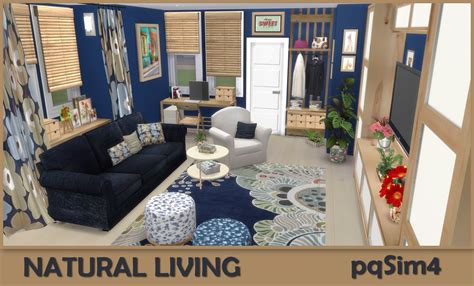Sims 4 Ccs The Best Natural Living By Pqsim4