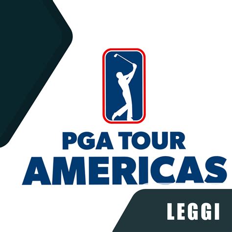 Golf News Pga Tour Announces Formation Of Pga Tour Americas