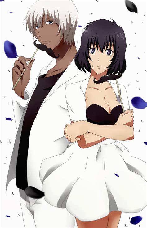 Makishima is a humanist on the dark side: Anime picture 1280x1975 with kekkai sensen zapp renfro chain sumeragi wind (artist) tall image ...