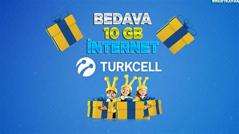 TURKCELL 10 GB İNTERNET NASIL KAZANILIR BEDAVA KANITLI YouTube