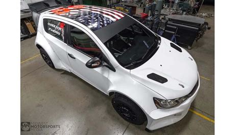 This Tiny Chevy Sonic Rally Car Is Packing A 62 Liter Ls3 V8