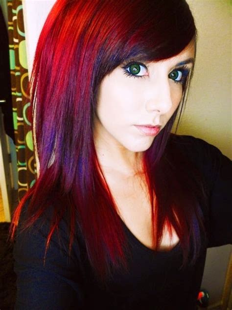 Red Violet Hair Color Omg Inspiring Ideas Hairstyles