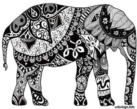 Difficult Hard Elephant Coloring Pages Elephant And Baby Adult
