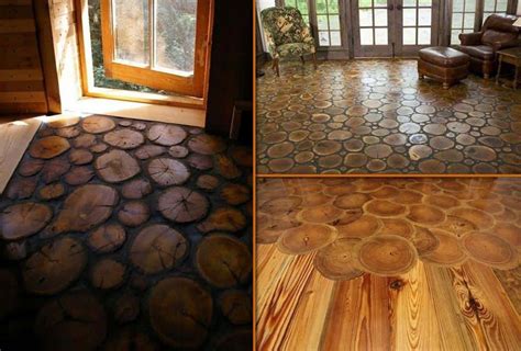 End grain wood flooring was once a popular floor covering of choice. End Grain Wood Flooring | DIY Cozy Home