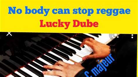 No Body Can Stop Reggae By Lucky Dube La Basse Au Piano Youtube