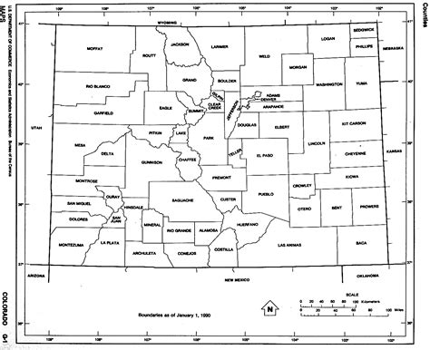 Colorado Free Map