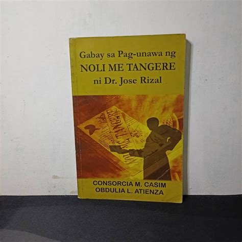 Gabay Sa Pag Unawa Ng Noli Me Tangere Ni Dr Jose P Rizal Secondhand Book Shopee Philippines