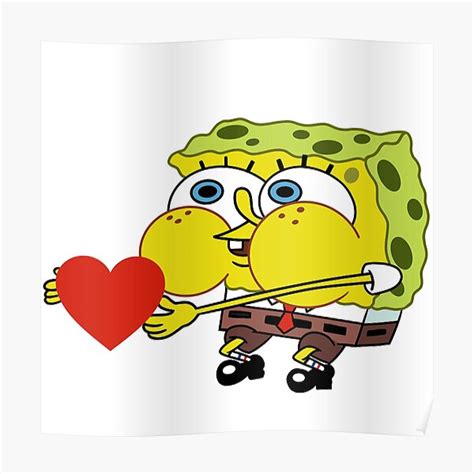 Cute Spongebob Heart Meme See More Ideas About Spongebob Spongebob Memes Love Memes