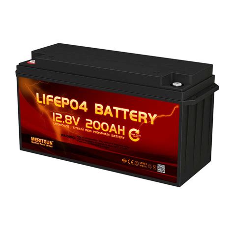 Meritsun Deep Cycle Lifepo4 Lithium Ion Battery 12v 50ah Liion Battery