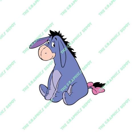 Svg Cutting Files Silhouette Cameo Bear Coloring Pages Eeyore