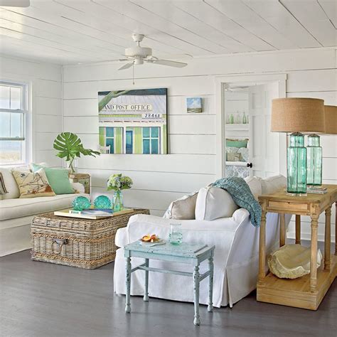 48 Living Rooms With Coastal Style Beach House Living Room Beach