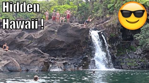 Finding Secret Waterfalls In Hilo Hawaii 🌴 Youtube