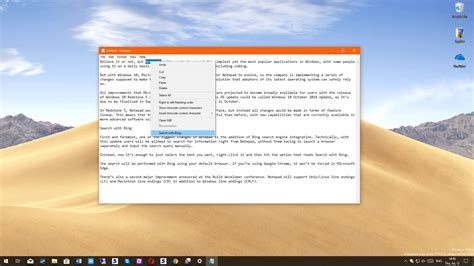 Microsoft Wants You To Help Improve Notepad In Windows 10