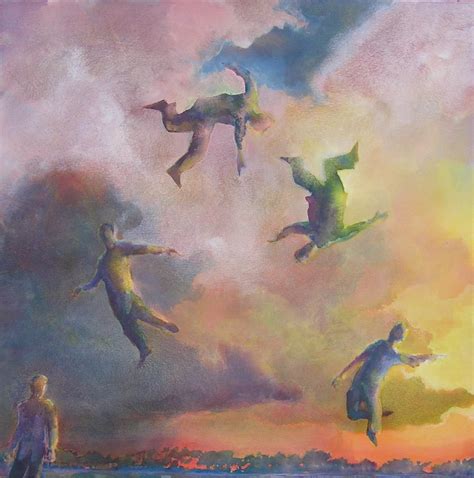 Flying People ~art Of Angus Macpherson Art Of Angus Macpherson