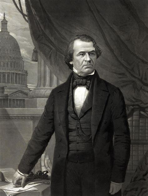 Andrew Johnson President Of The United States Of America Photograph