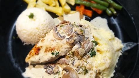 We hope this will help you to understand malayalam better. Creamy Garlic Mushroom Chicken / Pan smeared chicken/Easy ...