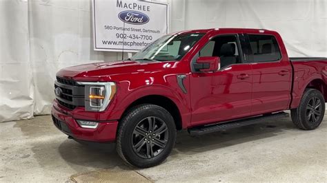 Rapid Red 2022 Ford F 150 Lariat Review Macphee Ford Youtube