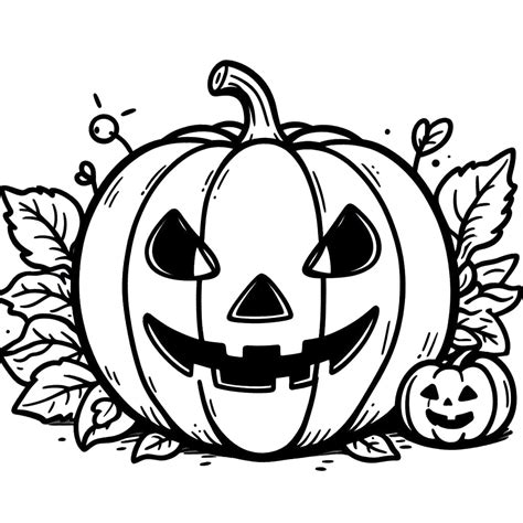 Jack O Lantern For Halloween Coloring Page Download Print Or Color