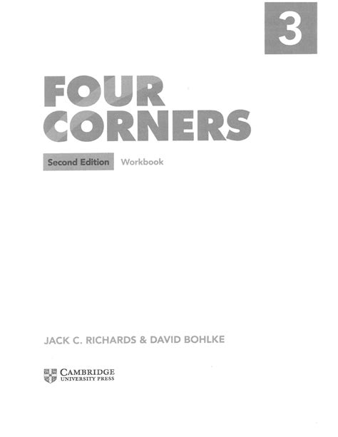 Four Corners Workbook Ingl S Studocu