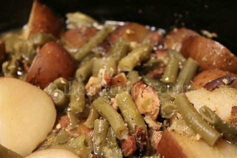 Diabetic recipes, 300 indian diabetic recipes. Southern Green Beans, Bacon, and Potatoes | I Heart Recipes