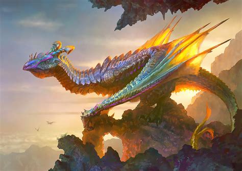 Fantasy Dragon Art Full Hd Wallpaper