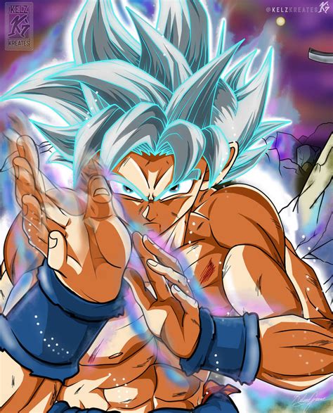 Mastered Ultra Instinct Goku By Kelzcreates On Deviantart