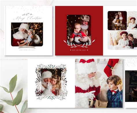 Christmas Photo Book Album For Photographers Christmas Photo Etsy